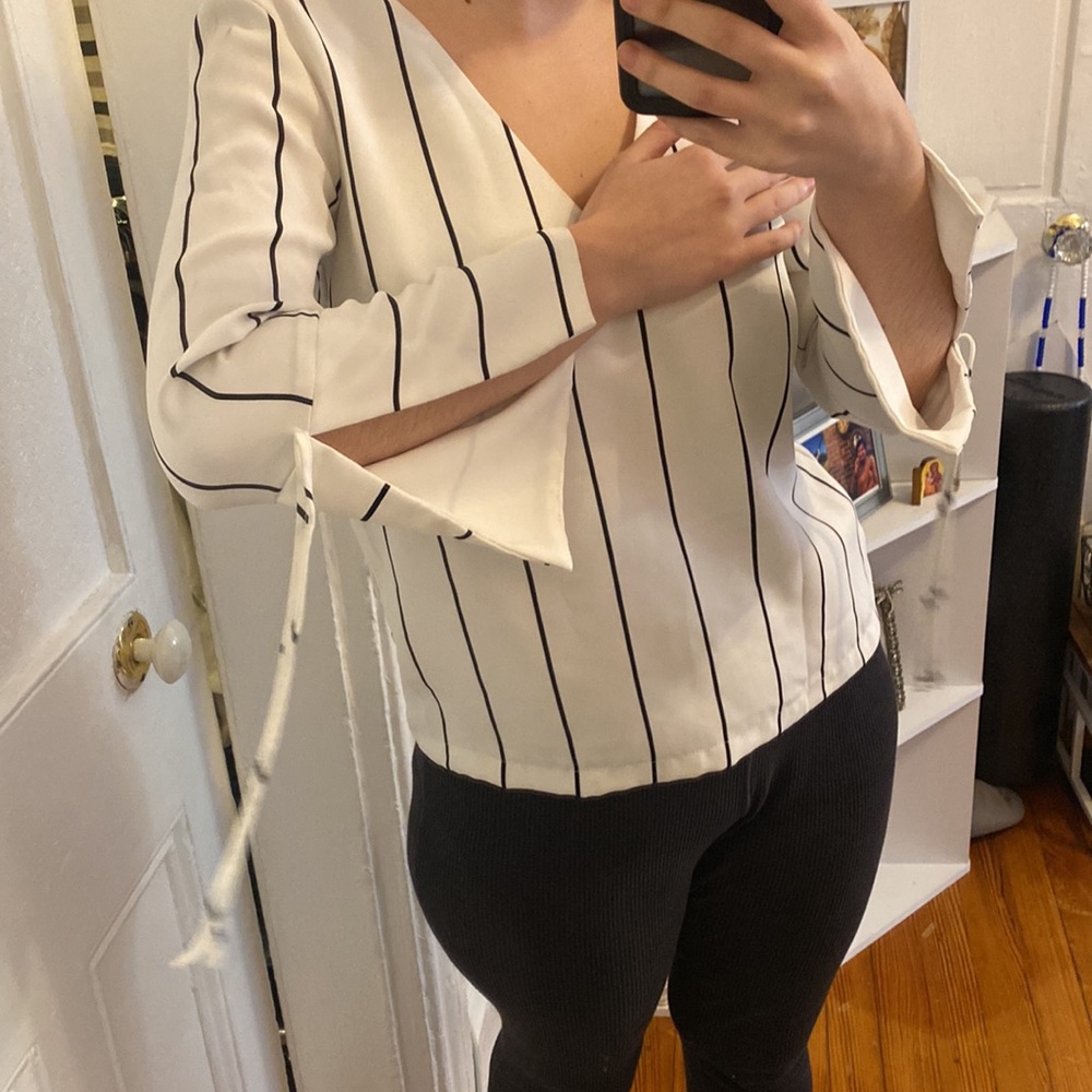 Striped Blouse - Picture 3 of 5